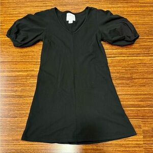 Velvet by Graham & Spencer for Anthropologie
Puff Sleeve Dress Black XS petite